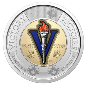 2020 Toonie - Victory - Coloured reverse